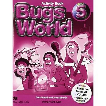 BUGS WOLRD 5 ACTIVITY BOOK | 9780230407633 | AAVV