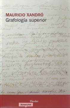 GRAFOLOGIA SUPERIOR | 9788425410819 | XANDRO, MAURICIO