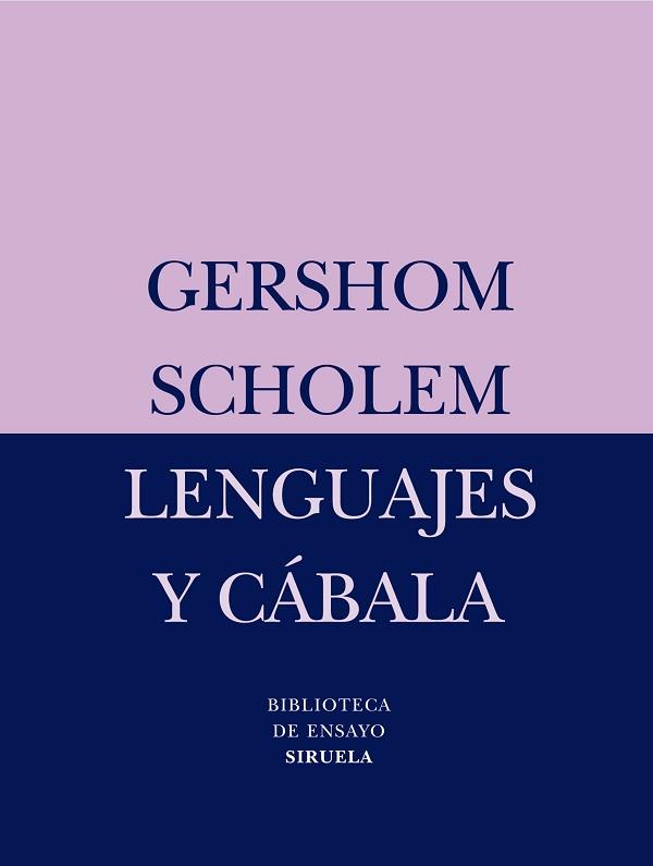 LENGUAJES Y CABALA BEM-31 | 9788478449439 | SCHOLEM, GERSHOM