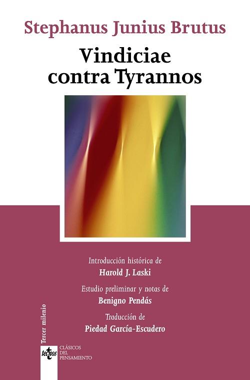 VINDICIAE CONTRA TYRANNOS : DEL PODER LEGITIMO DEL PRINCIPE | 9788430947126 | BRUTUS, STEPHANUS JUNIUS