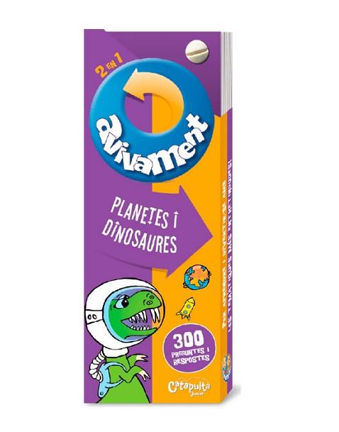 AVIVAMENT 2 EN 1 - PLANETES I DINOSAURES - CAT | 9789876375870 | ELS EDITORS DE CATAPULTA