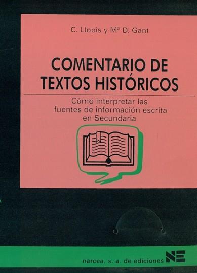 COMENTARIO TEXTOS HISTORICOS | 9788427712195 | LLOPIS PLA, CARMEN