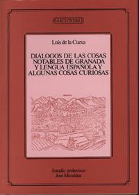 DIALOGOS DE LAS COSAS NOTABLES | 9788433818201 | CUEVA, LUIS DE LA