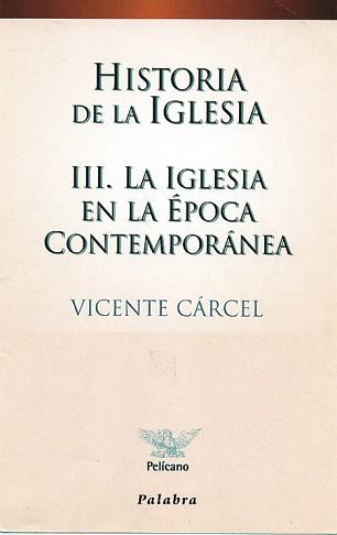 HISTORIA DE LA IGLESIA | 9788482393834 | CARCEL, VICENT