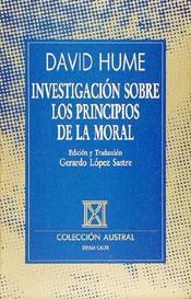 INVESTIGACION SOBRE LOS PRINCIPIOS DE LA MORAL | 9788423972425 | HUME, DAVID