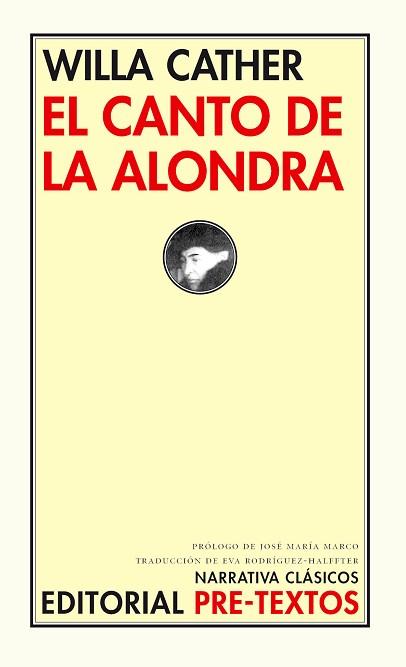 CANTO DE LA ALONDRA | 9788481913866 | CATHER, WILLA