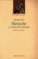 NIETZSCHE Y LA CRITICA DE LA MODERNIDAD | 9788470308666 | CANO, GERMAN