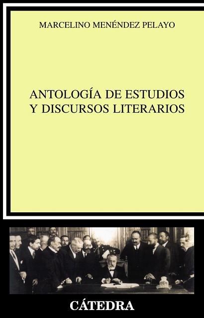 ANTOLOGÍA DE ESTUDIOS Y DISCURSOS LITERARIOS | 9788437625720 | MENÉNDEZ PELAYO, MARCELINO