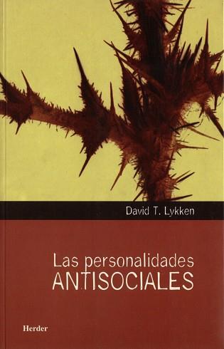 PERSONALIDADES ANTISOCIALES, LAS | 9788425421143 | LYKKEN, DAVID T.