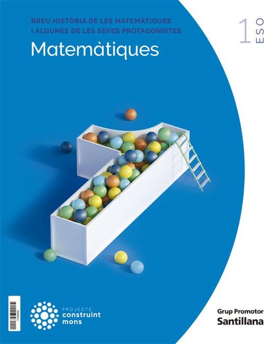 MATEMATIQUES 1 SEC CONSTRUINT MONS | 9788413150468 | VARIOS AUTORES