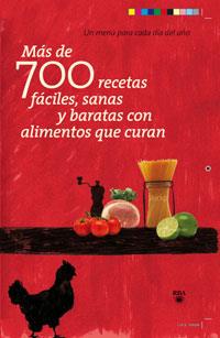 MAS DE 700 RECETAS FACILES, SANAS Y..... | 9788498677614 | A.A.V.V.