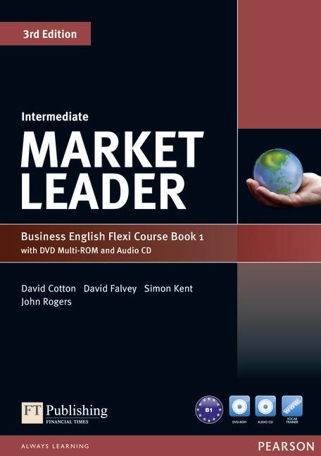 MARKET LEADER INTERMEDIATE FLEXI COURSE BOOK 1 PACK | 9781292126104 | COTTON, DAVID/FALVEY, DAVID