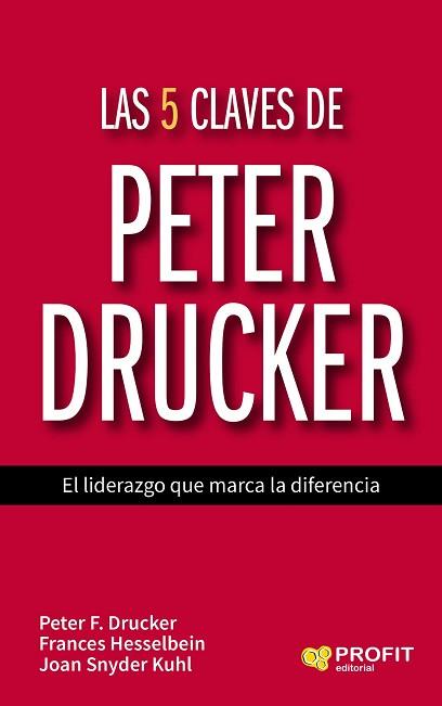 LAS 5 CLAVES DE PETER DRUCKER | 9788416583171 | F. DRUCKER, PETER/SNYDER KUHL, JOAN/HESSELBEIN, FRANCES