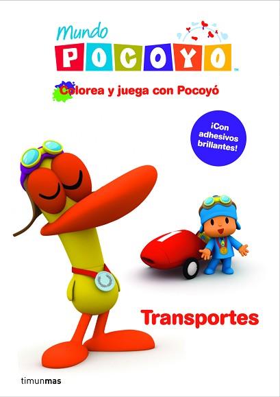 POCOYO. JUEGA Y COLOREA. TRANSPORTES | 9788408099154 | ZINKIA ENTERTAINMENT, S. A.