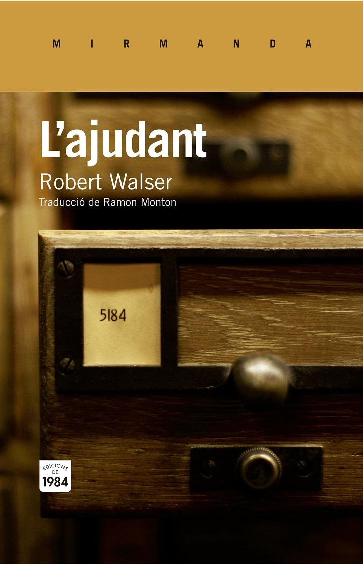 L'AJUDANT | 9788415835752 | WALSER, ROBERT