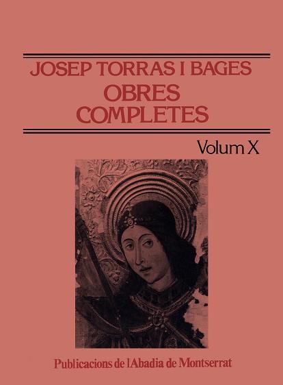 OBRES COMPLETES X TORRAS I BAGES | 9788478264896 | TORRAS I BAGES, JOSEP/OLIVAR, ALEXANDRE