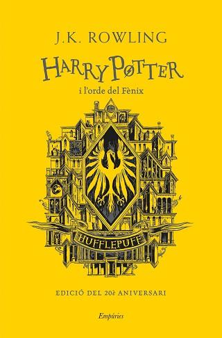 HARRY POTTER I L'ORDE DEL FÈNIX (HUFFLEPUFF) | 9788418833144 | ROWLING, J.K.