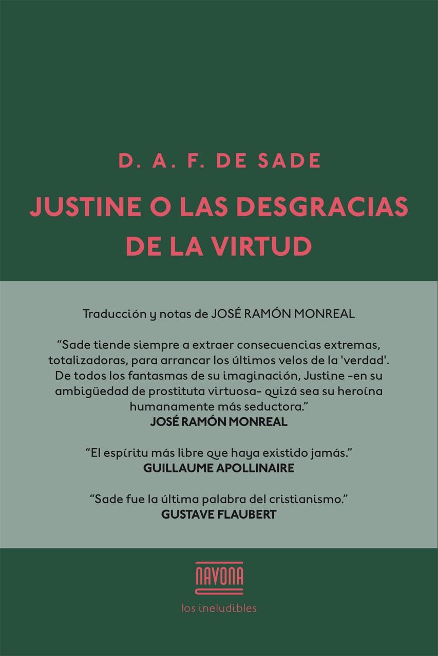 2JUSTINE O LAS DESGRACIAS DE LA VIRTUD | 9788416259502 | DE SADE, MARQUÉS DONATIEN ALPHONSE FRANÇOISE