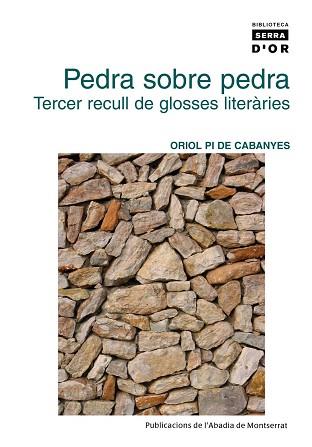 PEDRA SOBRE PEDRA | 9788484159841 | PI DE CABANYES, ORIOL