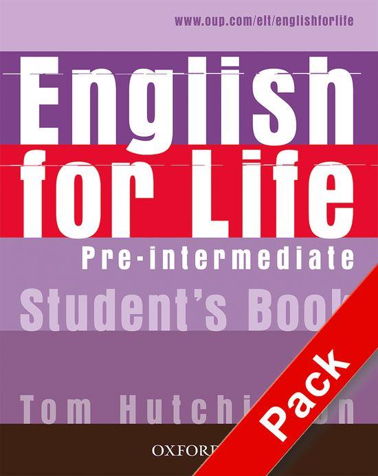 ENGLISH FOR LIFE PRE-INTERMEDIATE: STUDENT'S BOOK WITH MULTI-ROM PACK | 9780194307598 | TOM HUTCHINSON