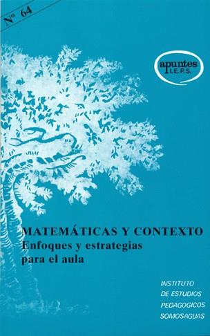 MATEMATICAS Y CONTEXTO | 9788427712591 | INSTITUTO ESTUDIOS PEDAGOGICOS SOMOSAGUA