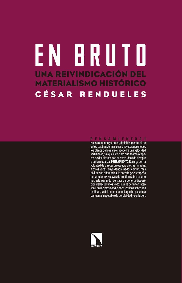 EN BRUTO | 9788490971727 | RENDUELES MENÉNDEZ DE LLANO, CÉSAR