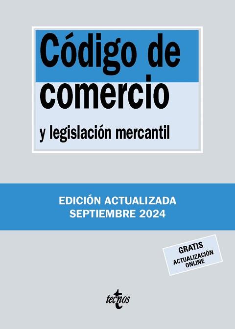 CÓDIGO DE COMERCIO | 9788430990870 | EDITORIAL TECNOS