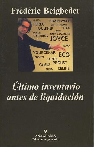 ULTIMO INVENTARIO ANTES DE LIQUIDACION | 9788433961815 | BEIGBEDER, FREDERIC