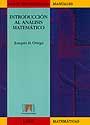 INTRODUCCION AL ANALISIS MATEMATICO | 9788433530479 | ORTEGA ARAMBURU, JOAQUIN M.