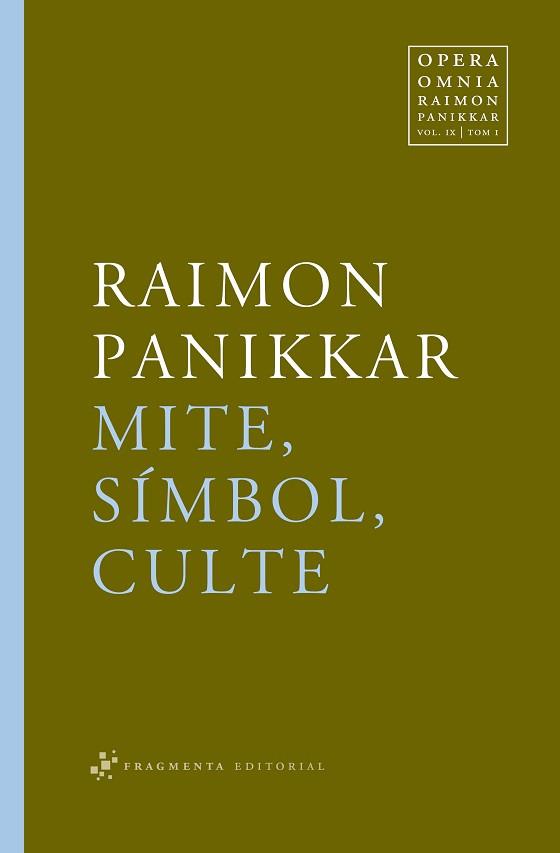 MITE, SIMBOL, CULTE | 9788492416271 | PANIKKAR, RAIMON