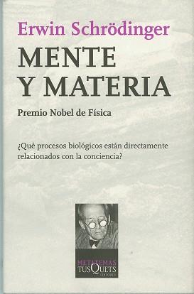 MENTE Y MATERIA | 9788472236103 | SCHRODINGER, ERWIN