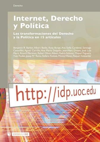 INTERNET, DERECHO Y POLÍTICA | 9788497887892 | BARBER, BENJAMIN R.