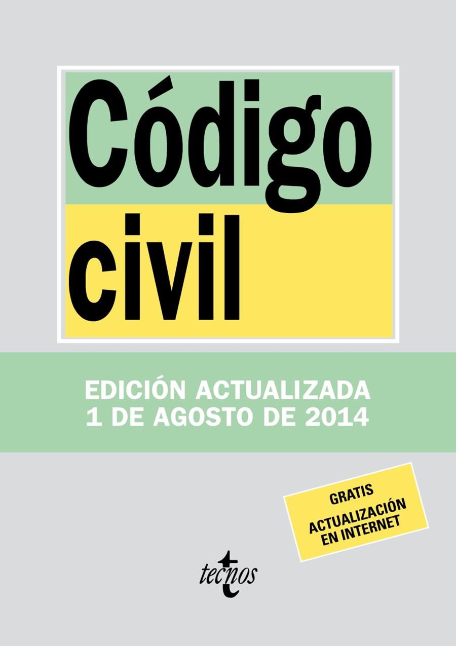 CÓDIGO CIVIL | 9788430962341 | EDITORIAL TECNOS