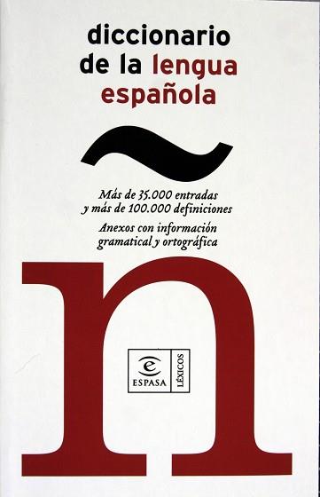 DICCIONARIO DE LA LENGUA ESPAÑOLA (ACTUALIZADO) | 9788467020557 | ESPASA