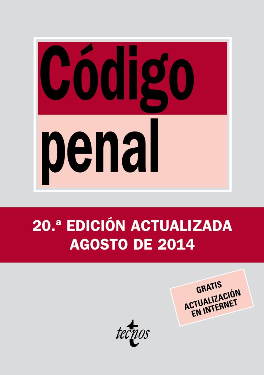 CÓDIGO PENAL | 9788430962358 | EDITORIAL TECNOS