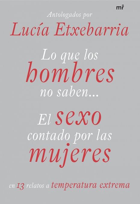 LO QUE LOS HOMBRES NO SABEN | 9788427034297 | ETXEBARRIA, LUCÍA