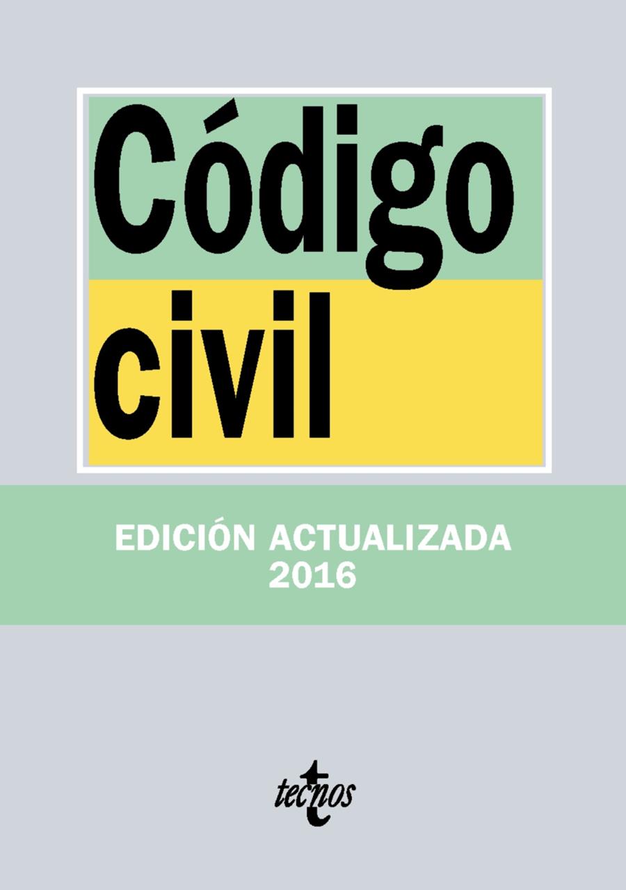 CÓDIGO CIVIL | 9788430969982 | EDITORIAL TECNOS