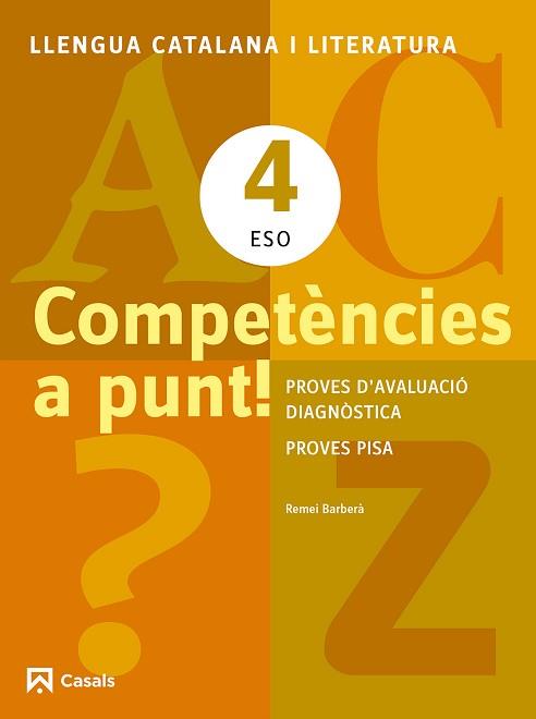 COMPETÈNCIES A PUNT! LLENGUA 4 ESO | 9788421853160 | BARBERÀ, REMEI