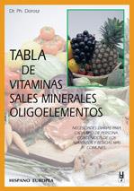 TABLA DE VITAMINAS, SALES MINERALES Y | 9788425513558 | DOROSZ, PH