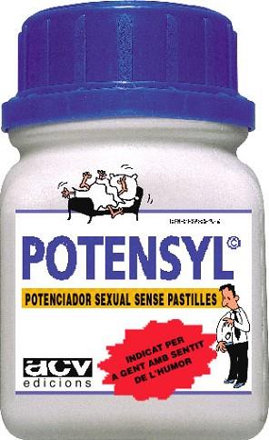 POTENSYL. POTENCIADOR SEXUAL SENSE PASTILLES. IN- | 9788489589414 | AFERS DE COMUNICACIÓ VISUAL