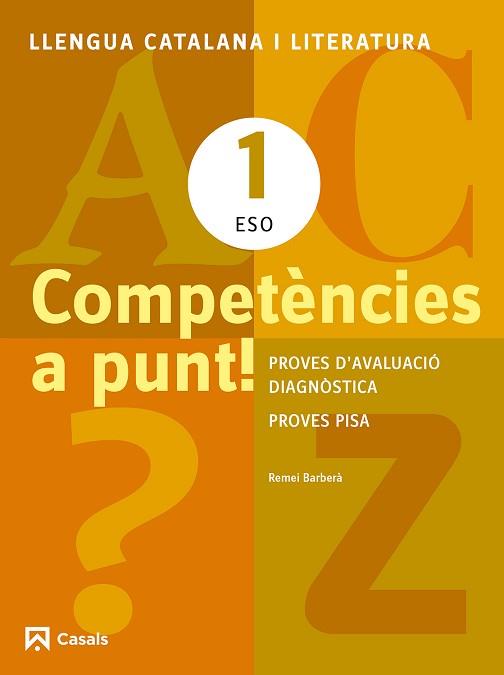 COMPETÈNCIES A PUNT! LLENGUA CATALANA I LITERATURA | 9788421853139 | BARBERÀ, REMEI