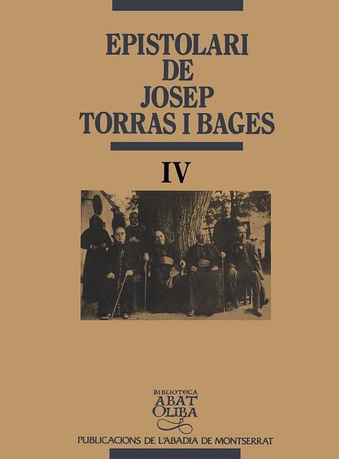 EPISTOLARI DE JOSEP TORRAS I BAGES | 9788478268269 | TORRAS I BAGES, JOSEP/MEDINA, JAUME