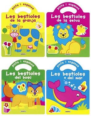 PINTA I ENGANXA LES BESTIOLES (4 TÍTOLS) | 9788430563210 | SUSAETA, EQUIPO