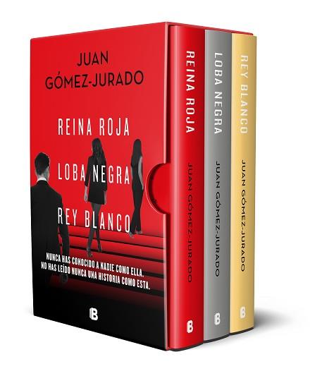 TRILOGÍA REINA ROJA (EDICIÓN PACK CON: REINA ROJA | LOBA NEGRA | REY BLANCO) | 9788466670227 | GÓMEZ-JURADO, JUAN