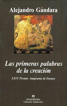 PRIMERAS PALABRAS DE LA CREACION, LAS | 9788433905628 | GANDARA, ALEJANDRO