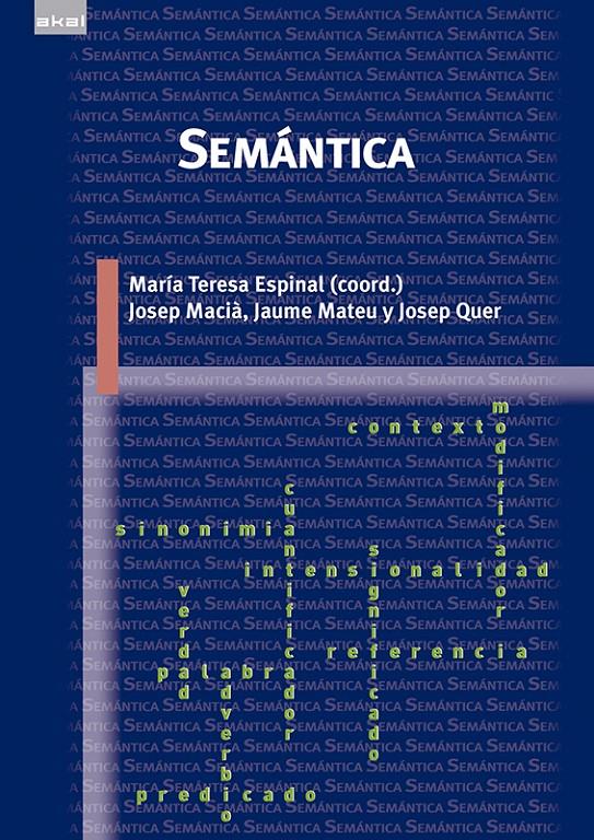 SEMÁNTICA | 9788446039433 | VARIOS AUTORES