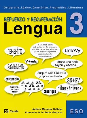 REFUERZO DE LENGUA 3 ESO REPASA Y APRUEBA EDICION LOE | 9788421836637 | MÍNGUEZ GALLEGO, ANDRÉS/DE LA RUBIA GUIJARRO, CONSUELO