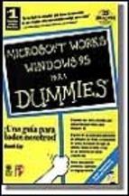 WORKS WINDOWS 95 PARA DUMMIES, MICROSOFT | 9788428323567 | KAY, DAVID