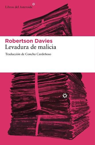 LEVADURA DE MALICIA | 9788492663507 | DAVIES, ROBERTSON