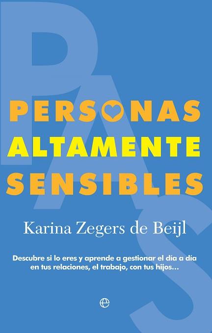 3PERSONAS ALTAMENTE SENSIBLES | 9788491643647 | ZEGERS DE BEIJL, KARINA